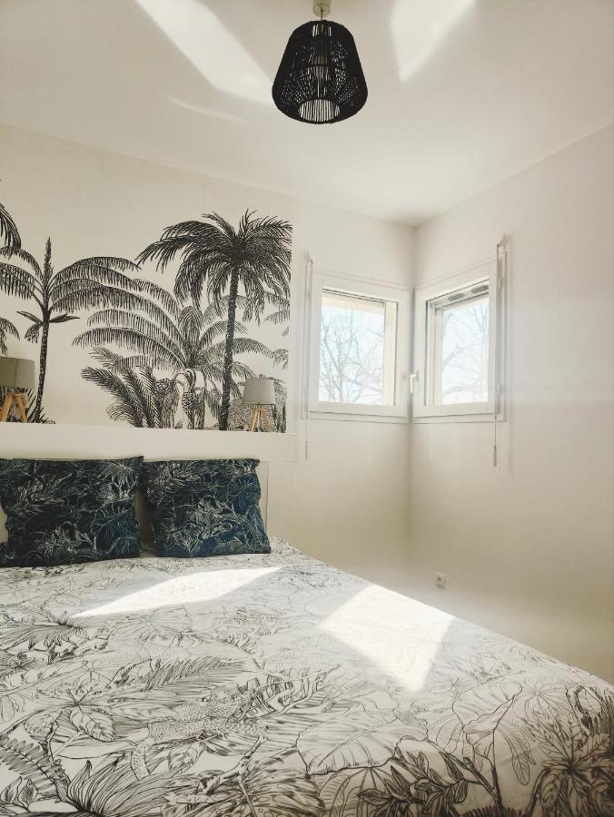 Beau Duplex Familial Avec Jardin Cloture Apartment Douvaine Luaran gambar